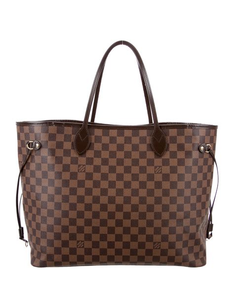 louis vuitton damier ebene neverfull